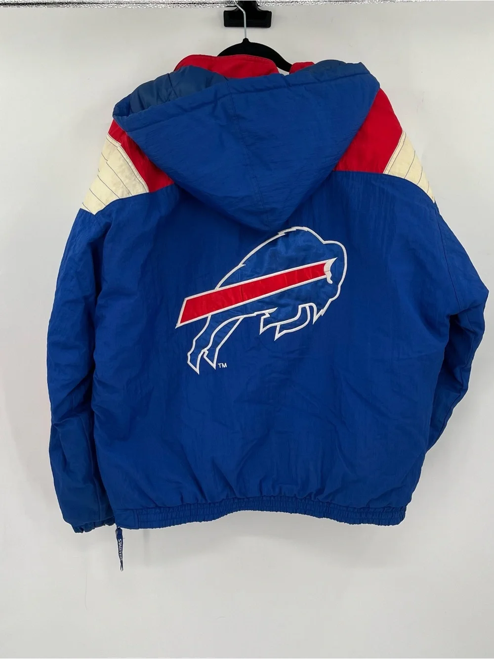 VINTAGE STARTER Jacket Buffalo Bills 90s NFL Pro Line L Pullover Vtg Colorblock